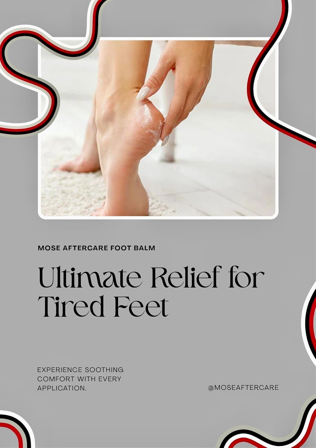 Mose Aftercare Foot Care Balm (50g) 100% Organic & Hand Made